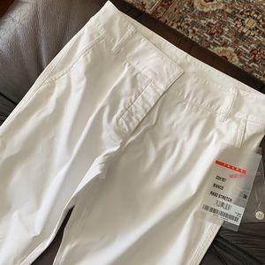 ✨PRADA Bianca Raso Stretch Flare Pants